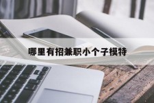 阿克苏哪里有招兼职小个子模特(哪里有招兼职小个子模特的)